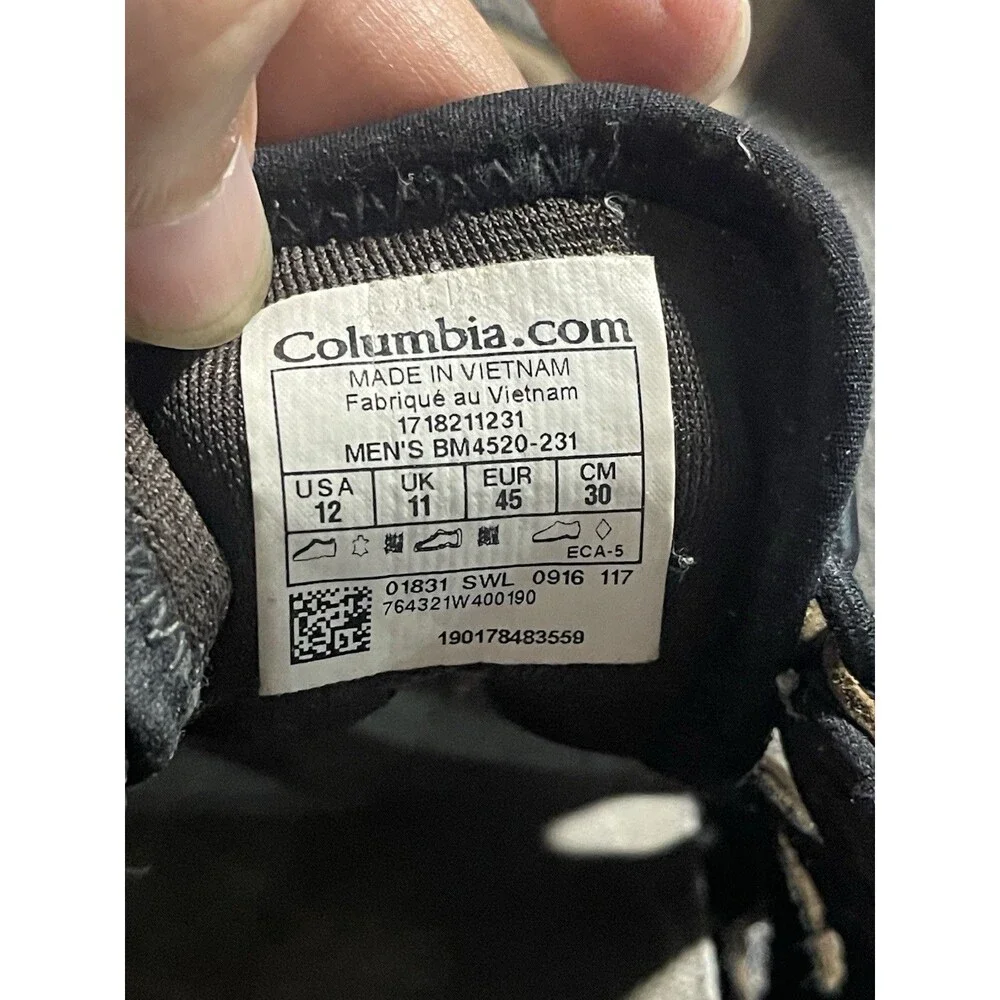 Columbia Men’s Terrebonne Leather Hiking Sandals - Size 12